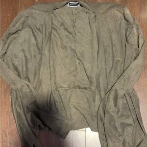 Chic Olive Green Lightweight Jacket